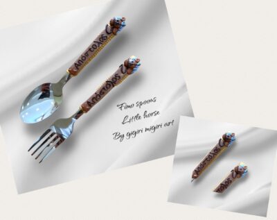 Fimo Spoon Little horse