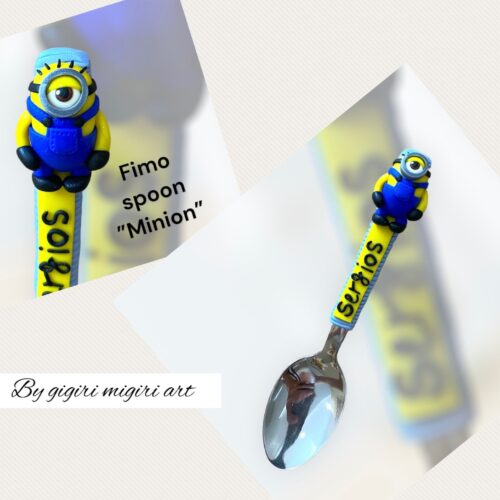 FIMO SPOON MINION