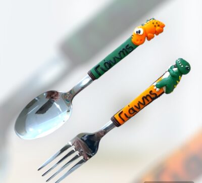 Fimo spoon δεινόσαυρος