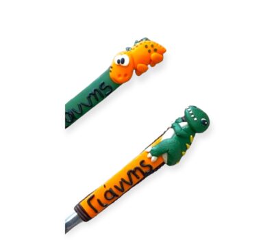 Fimo spoon δεινόσαυρος