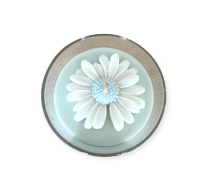 Αρωματικό κερί σόγιας μαργαρίτα (μοσχολέμονο-μανταρίνι)