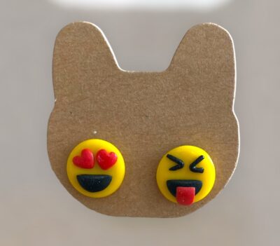 Σκουλαρίκια  fimo emoji