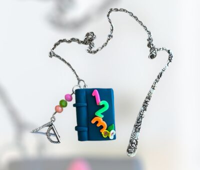 Σελιδοδείκτης fimo book «1,2,3»