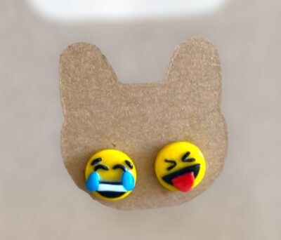 Σκουλαρίκια  fimo emoji