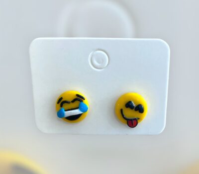 Σκουλαρίκια  fimo emoji