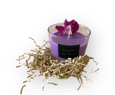 Αρωματικό κερί σόγιας «black orchid»