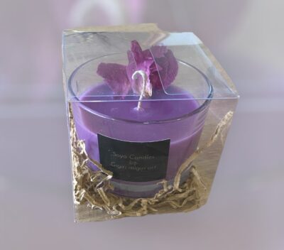 Αρωματικό κερί σόγιας «black orchid»