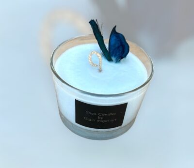 Αρωματικόο κερί σόγιας «Κ» αντρικό