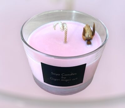 Αρωματικό κερί σόγιας «Rose prick»