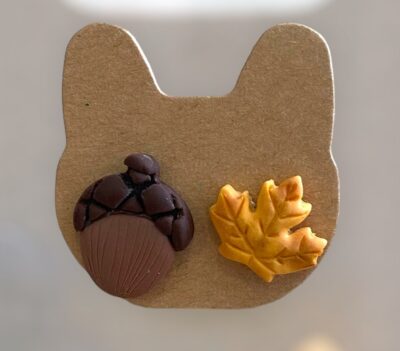 Σκουλαρίκια fimo «autumn»