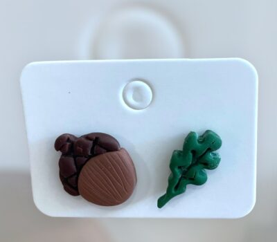 Σκουλαρίκια fimo «autumn»