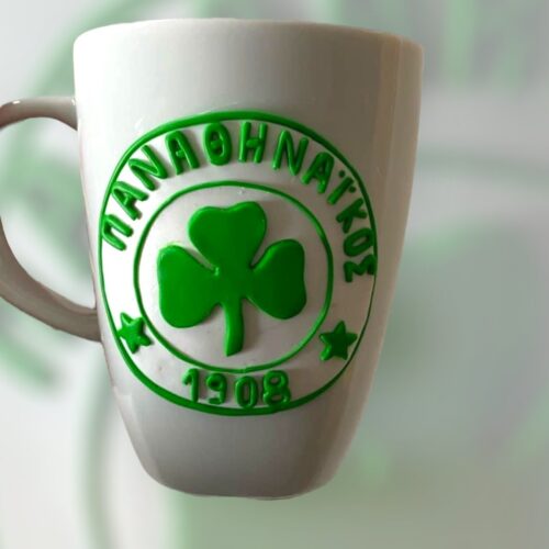 Κούπα fimo «ΠΑΝΑΘΗΝΑΙΚΟΣ»