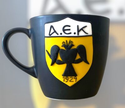 Κούπα fimo «ΑΕΚ»