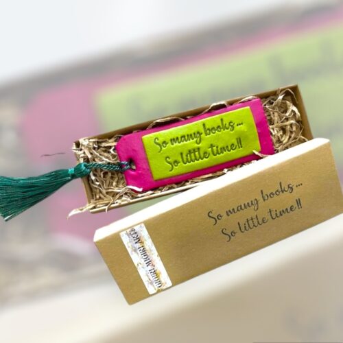 Σελιδοδείκτης fimo leather «little time»