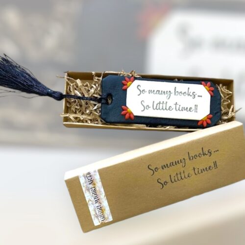 Σελιδοδείκτης fimo leather «little flower»