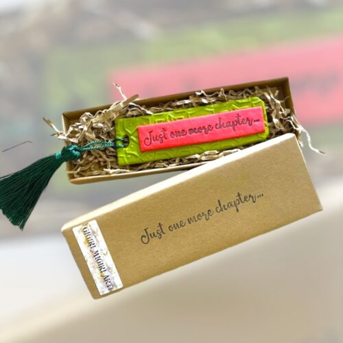 Σελιδοδείκτης fimo leather «just olive»