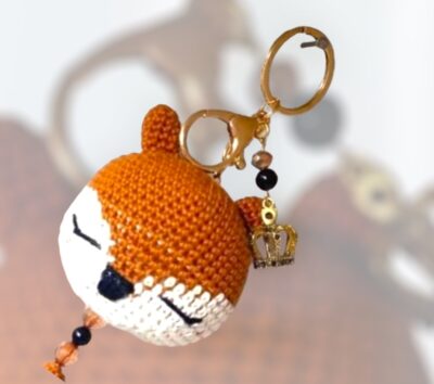 Μπρελόκ amigurumi «fox»