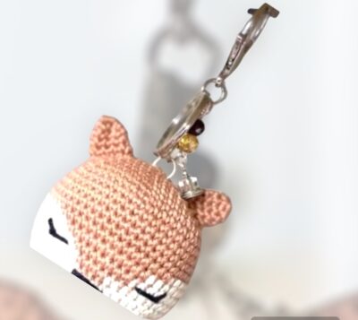Μπρελόκ amigurumi «foxy»