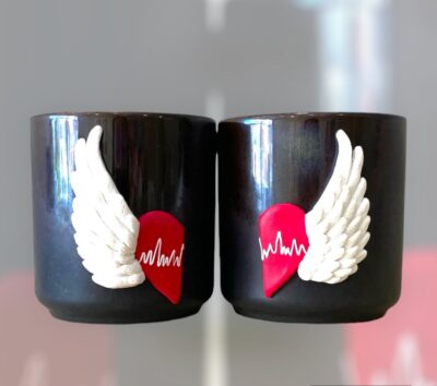 Κούπες fimo «angel»