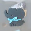 Μπομπονιέρα βάπτισης «boy elephant»
