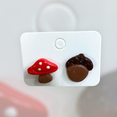 Σκουλαρίκια fimo «autumn»