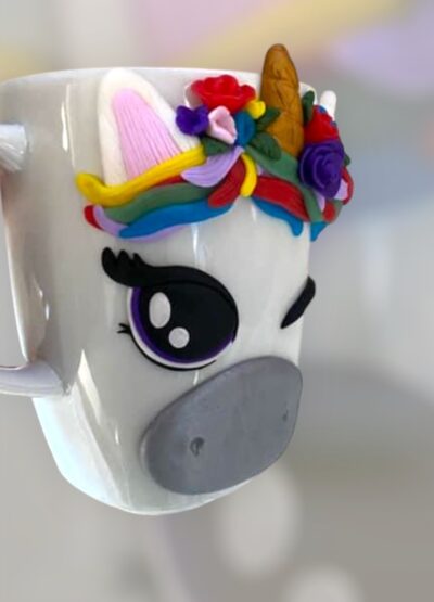 Κούπα fimo «unicorn»