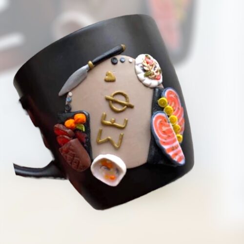 Κούπα fimo «ΣΕΦ»