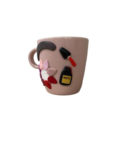 Κούπα fimo «Τεχνήτρια νυχιών»