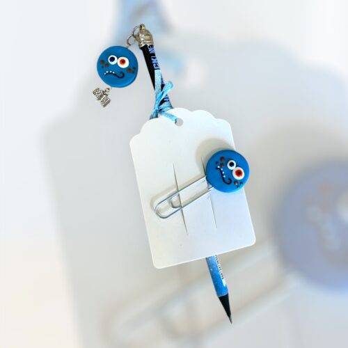 Σετ μολύβι-σελιδοδείκτης «monster»