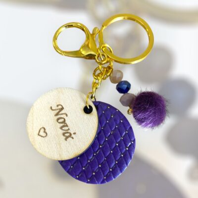 Μπρελόκ νονά «mauve»