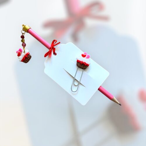 Σετ μολύβι σελιδοδείκτης «muffin»