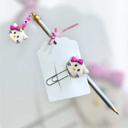 Σετ μούβι σελιδοδείκτης «hello kitty»