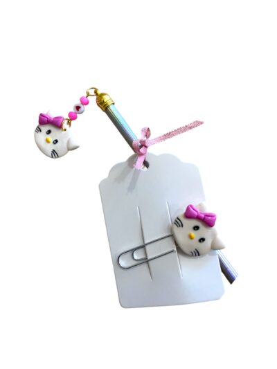 Σετ μούβι σελιδοδείκτης «hello kitty»