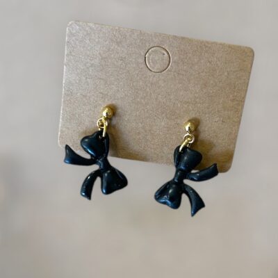 Σκουλαρίκια fimo «little bows 2»