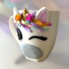 Κούπα fimo «unicorn pastel»
