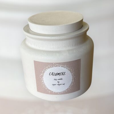 Κερί σόγιας σε δοχείο πορσελάνης «CASΗMERE»