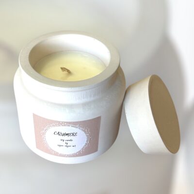 Κερί σόγιας σε δοχείο πορσελάνης «CASΗMERE»