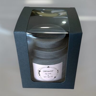 Κερί σόγιας σε δοχείο πορσελάνης «SANDALWOOD»