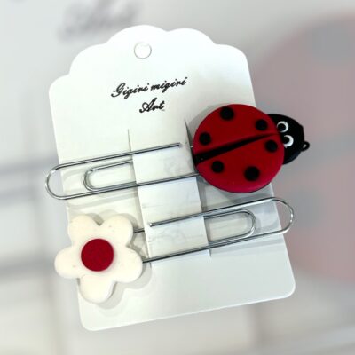 Σετ σελιδοδείκτες Πασχαλίτσα-λουλούδι