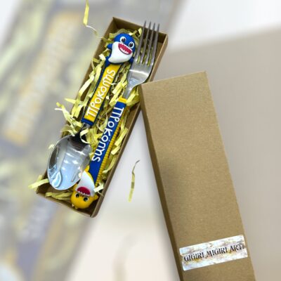 Fimo spoon «Baby shark»