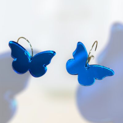 Plexiglass σκουλαρίκια 'butterfly'