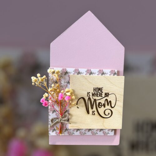 Home decor Σπίτι είναι .... η Μαμά ''παστελ ροζ''