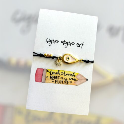 Βραχιόλι charm ''Drop'' black